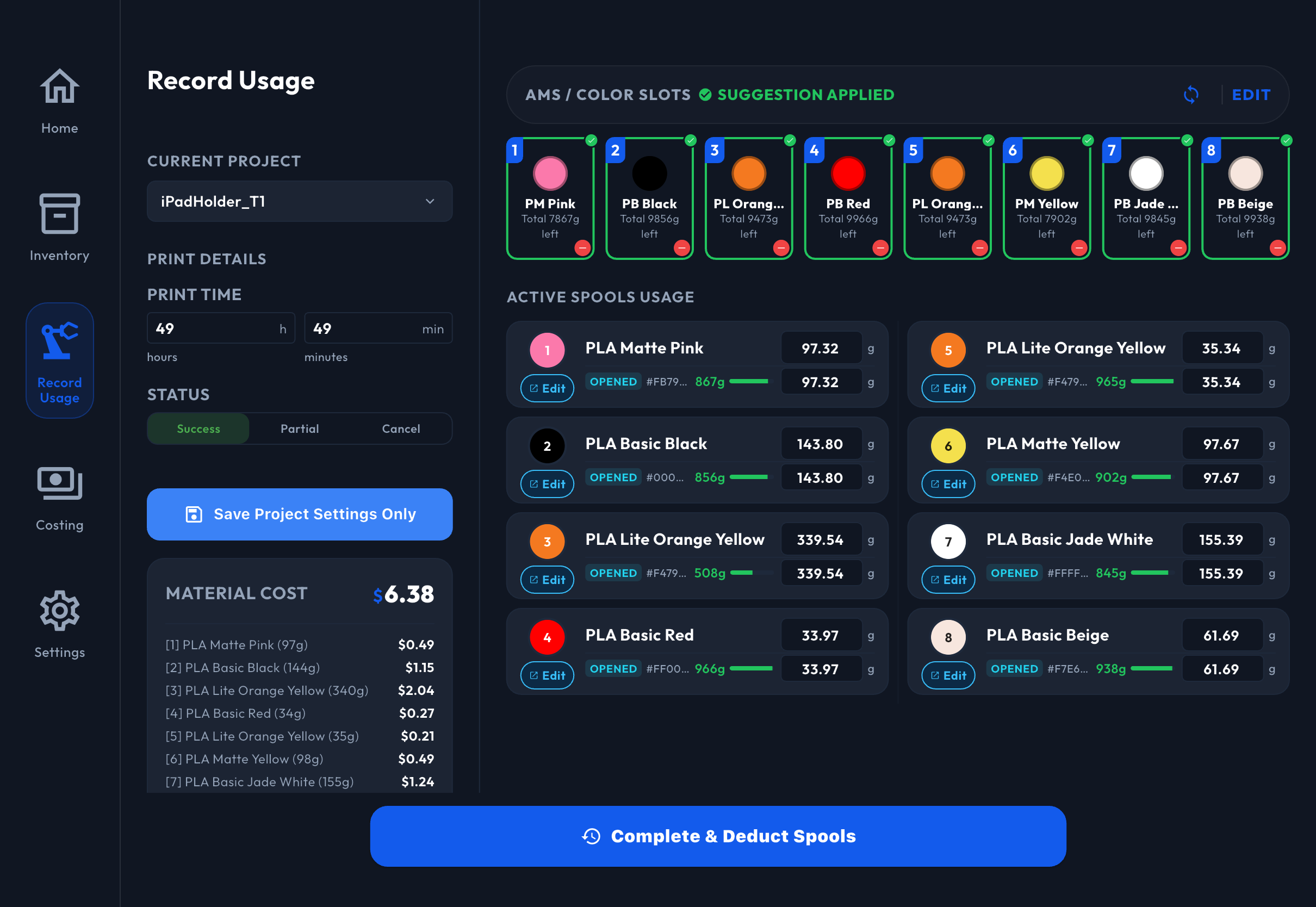 Open a complete record in Filament Genius