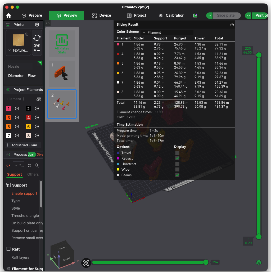 Slice in your usual software.